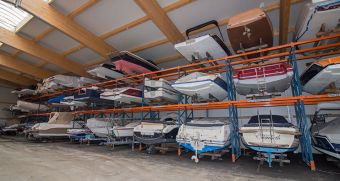 Boot Einlagerung bei der JetMarine in Kärnten